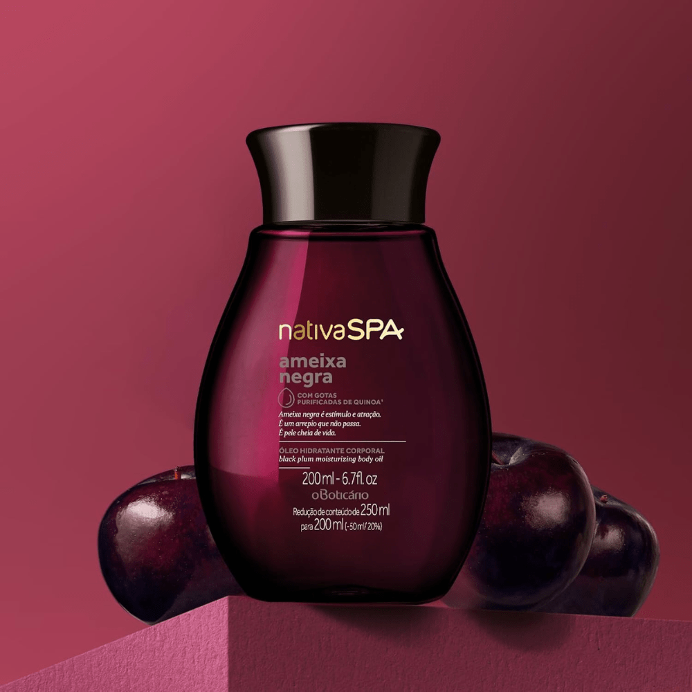 Nativa Spa Set Regalo Ameixa Negra – Lozione + Olio idratante corpo - o Boticário | Paradea