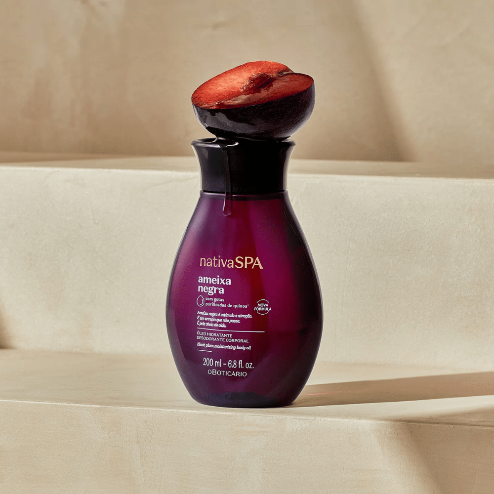 Nativa Spa Set Regalo Ameixa Negra – Lozione + Olio idratante corpo - o Boticário | Paradea