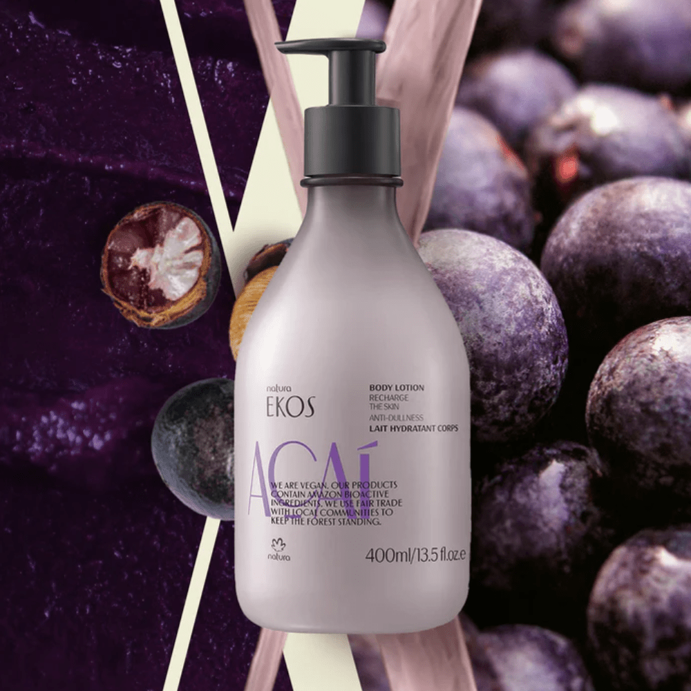 Natura Ekos Loção para o corpo Açaí – Lozione Corpo Rivitalizzante 400ml - Natura | Paradea