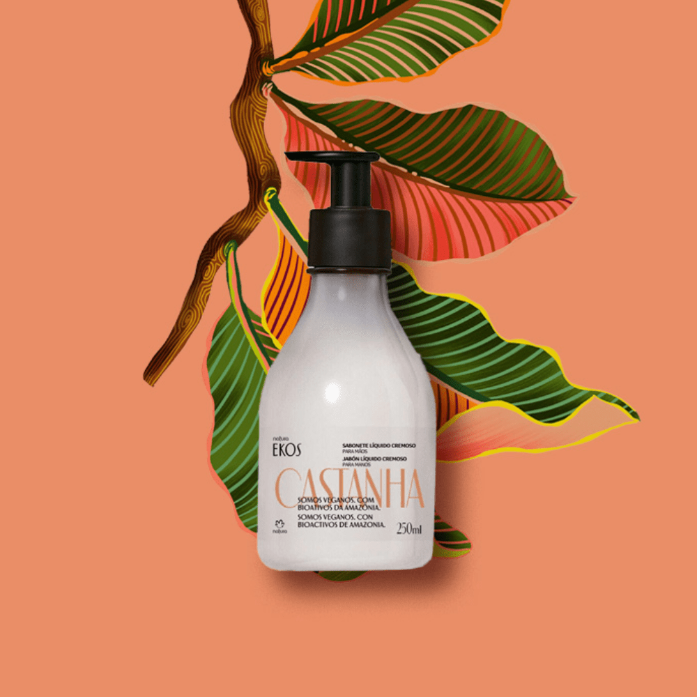 Natura Ekos Sabonete Líquido Mãos Castanha – Sapone Mani Idratante 250ml - Natura | Paradea