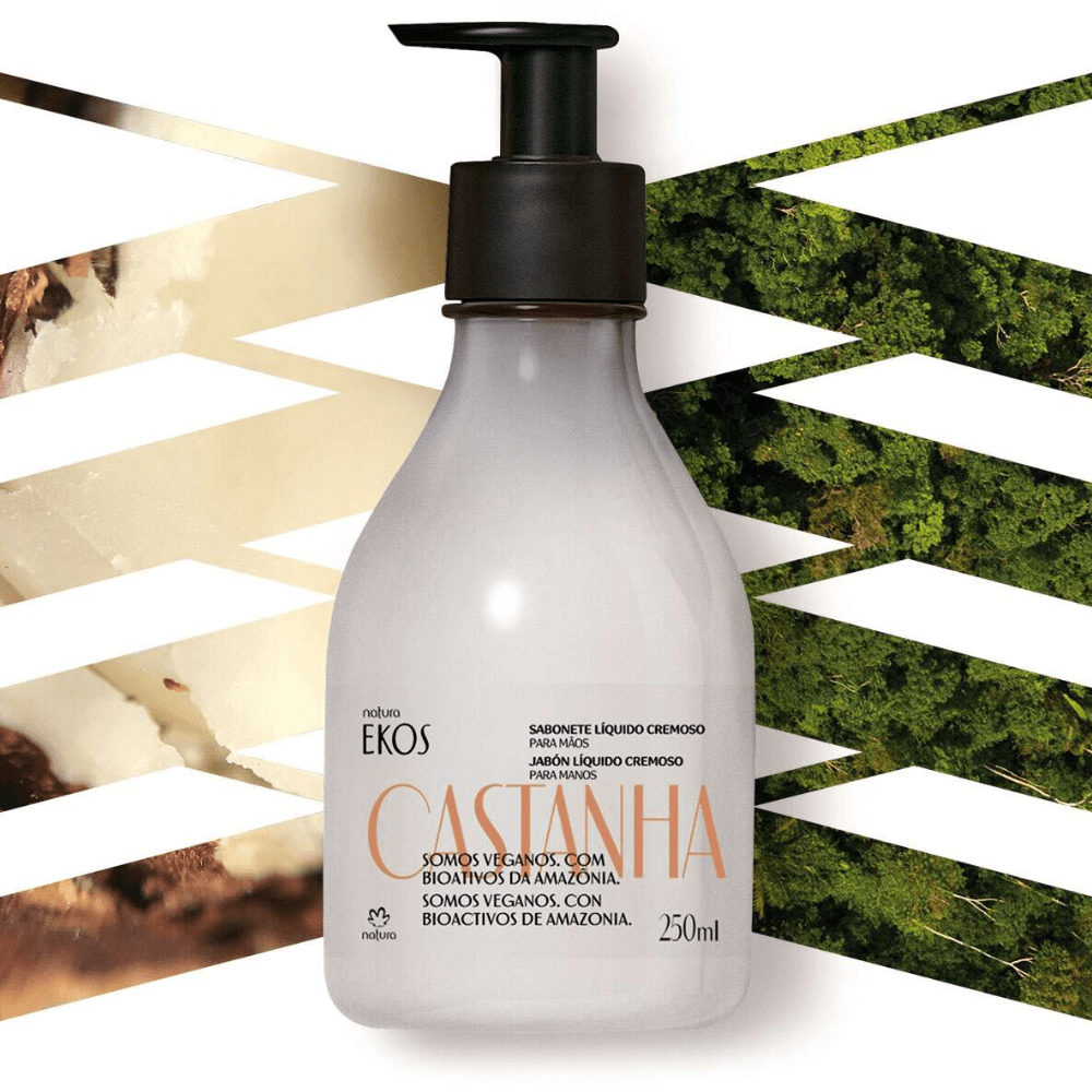 Natura Ekos Sabonete Líquido Mãos Castanha – Sapone Mani Idratante 250ml - Natura | Paradea