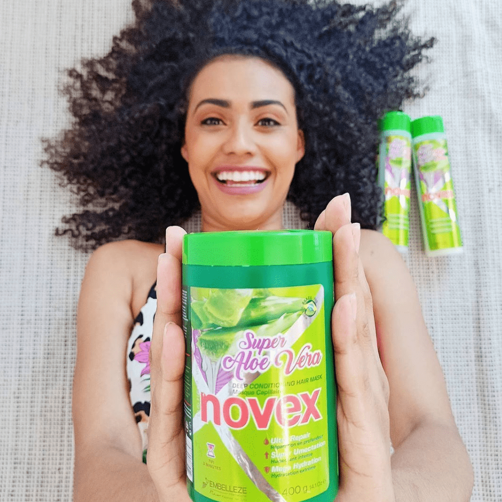 Novex Super Babosão Aloe Vera – Maschera Capelli Idratante 400gr - Embelleze | Paradea
