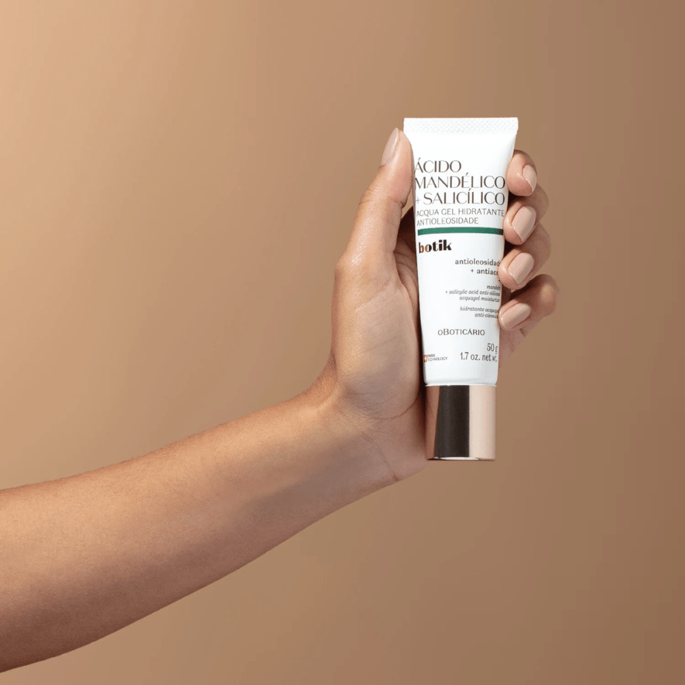 O Boticário Botik Acqua Gel Hidratante Antioleosidade - Crema gel Acido Mandelico + Salicilico 50gr - o Boticário | Paradea