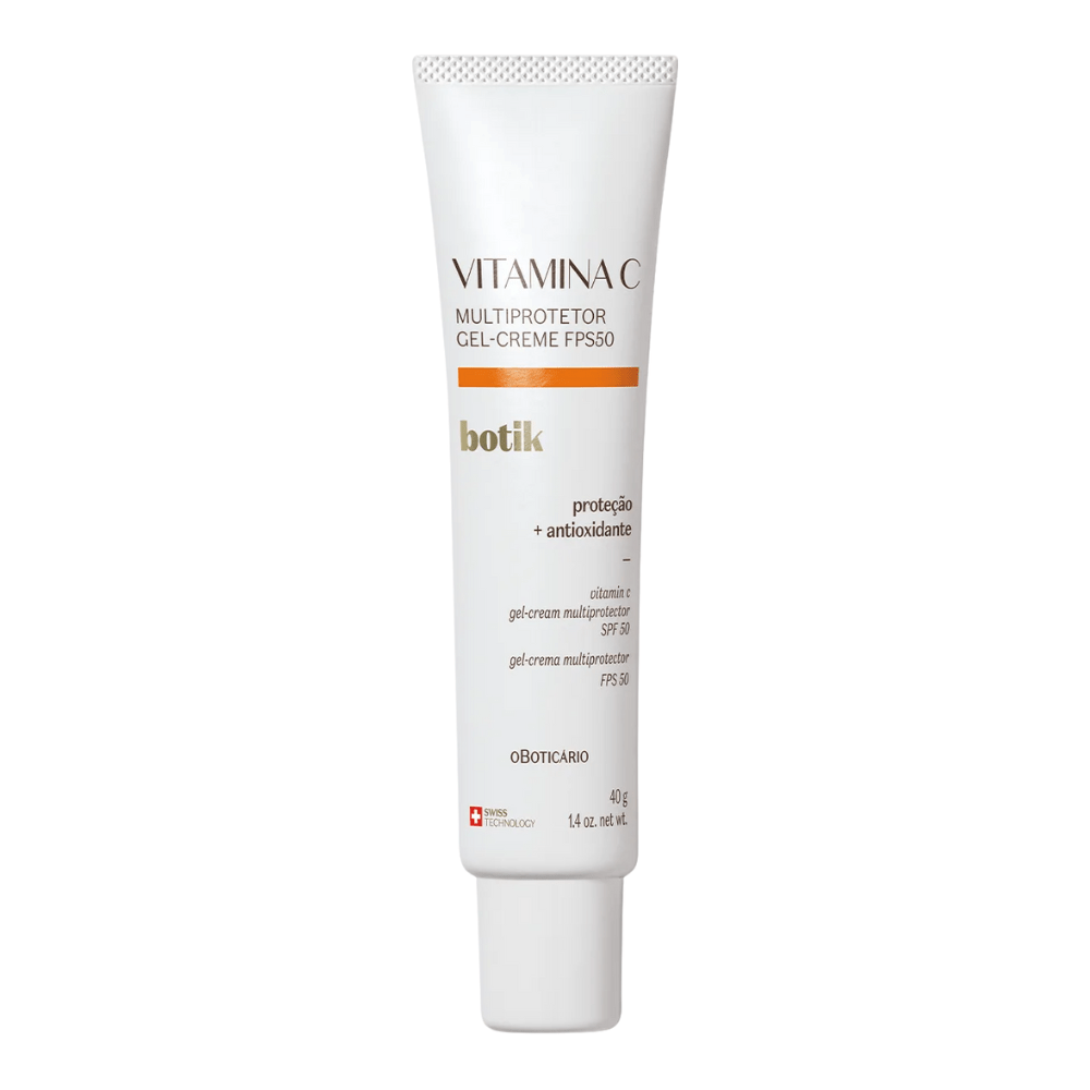 O Boticário Botik Gel Creme Multiprotetor Vitamina C – Crema Gel viso Vitamina C e SPF50 40gr - o Boticário | Paradea