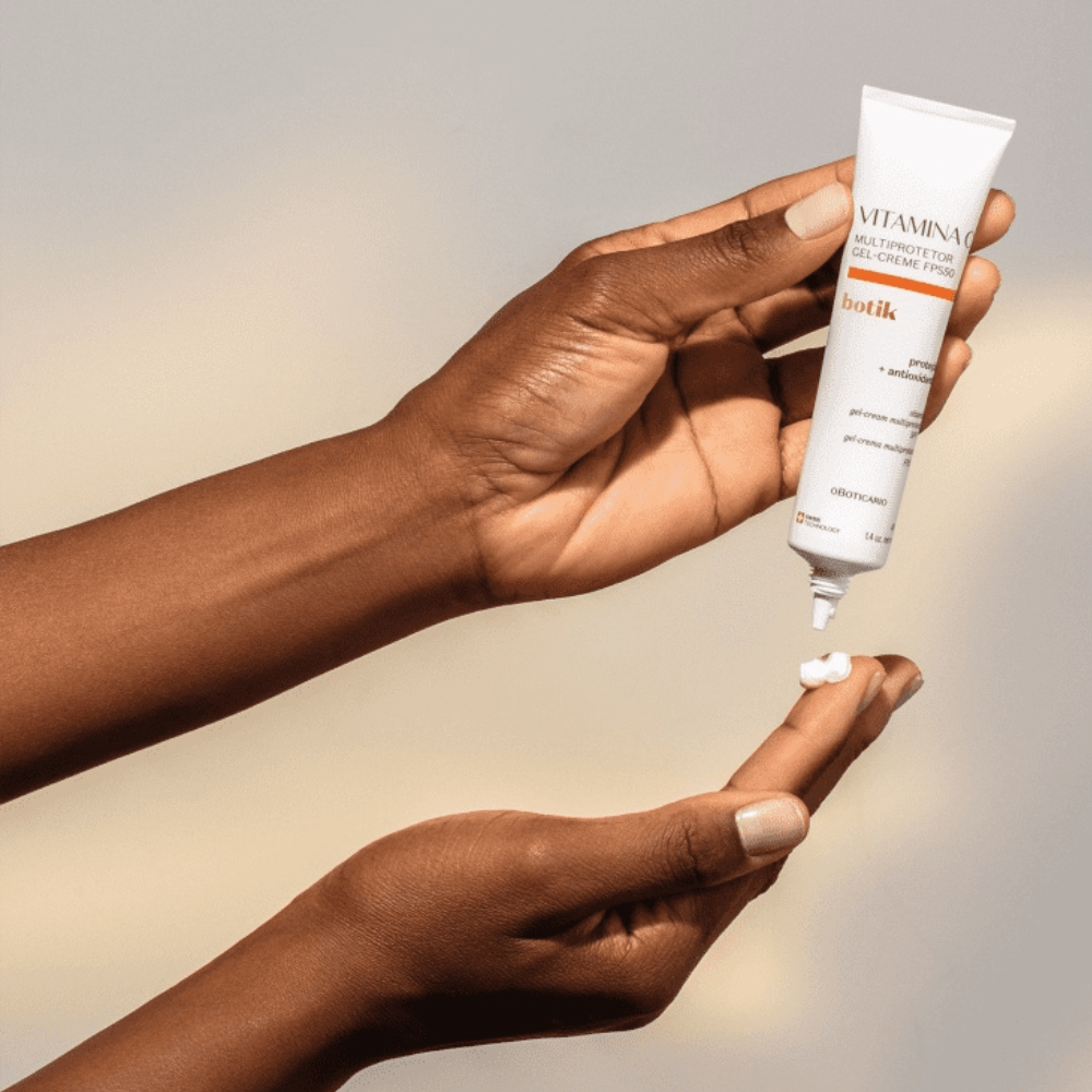 O Boticário Botik Gel Creme Multiprotetor Vitamina C – Crema Gel viso Vitamina C e SPF50 40gr - o Boticário | Paradea