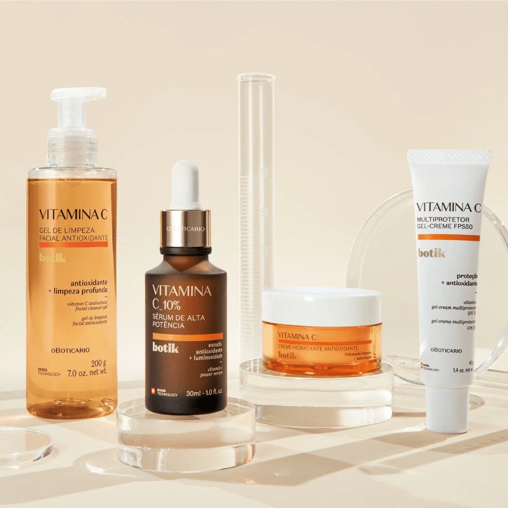 O Boticário Botik Gel de Limpeza Facial Antioxidante Vitamina C - Gel detergente viso 200gr - o Boticário | Paradea