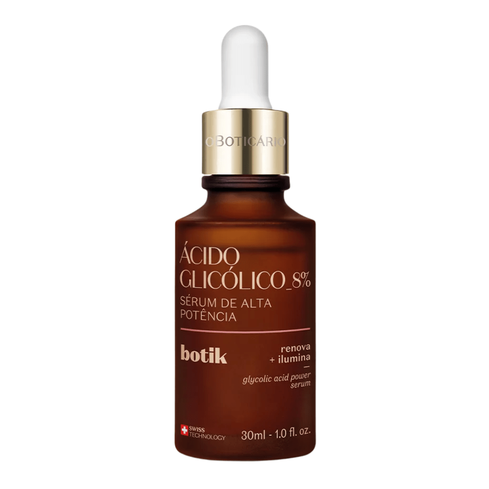 O Boticário Botik Sérum Ácido Glicólico 8% – Siero esfoliante notte Acido Glicolico 30ml - o Boticário | Paradea