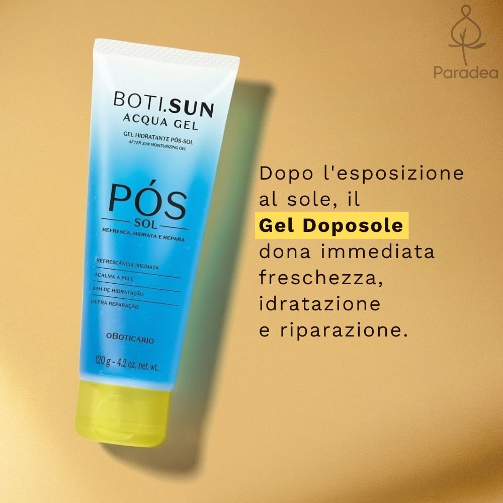 O Boticário Boti.Sun Acqua Gel Pós - Sol - Gel doposole 120gr - o Boticário | Paradea