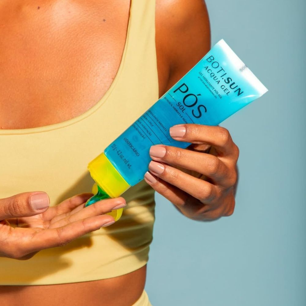 O Boticário Boti.Sun Acqua Gel Pós - Sol - Gel doposole 120gr - o Boticário | Paradea