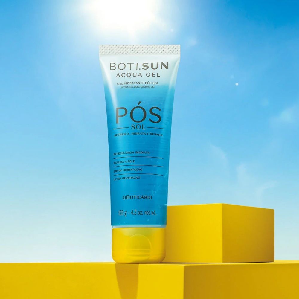 O Boticário Boti.Sun Acqua Gel Pós - Sol - Gel doposole 120gr - o Boticário | Paradea