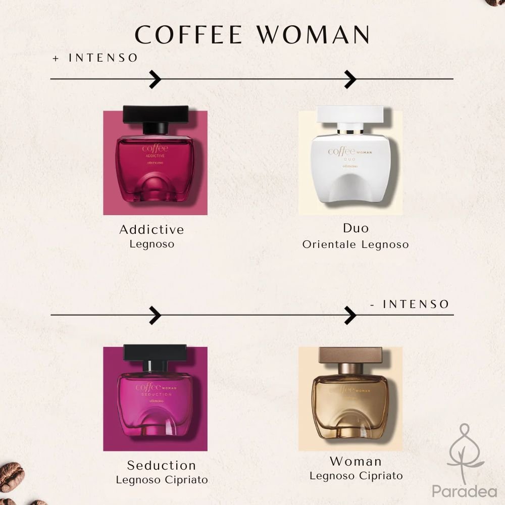 O Boticário Coffee Addictive Woman - Eau de Toilette 100ml - o Boticário | Paradea