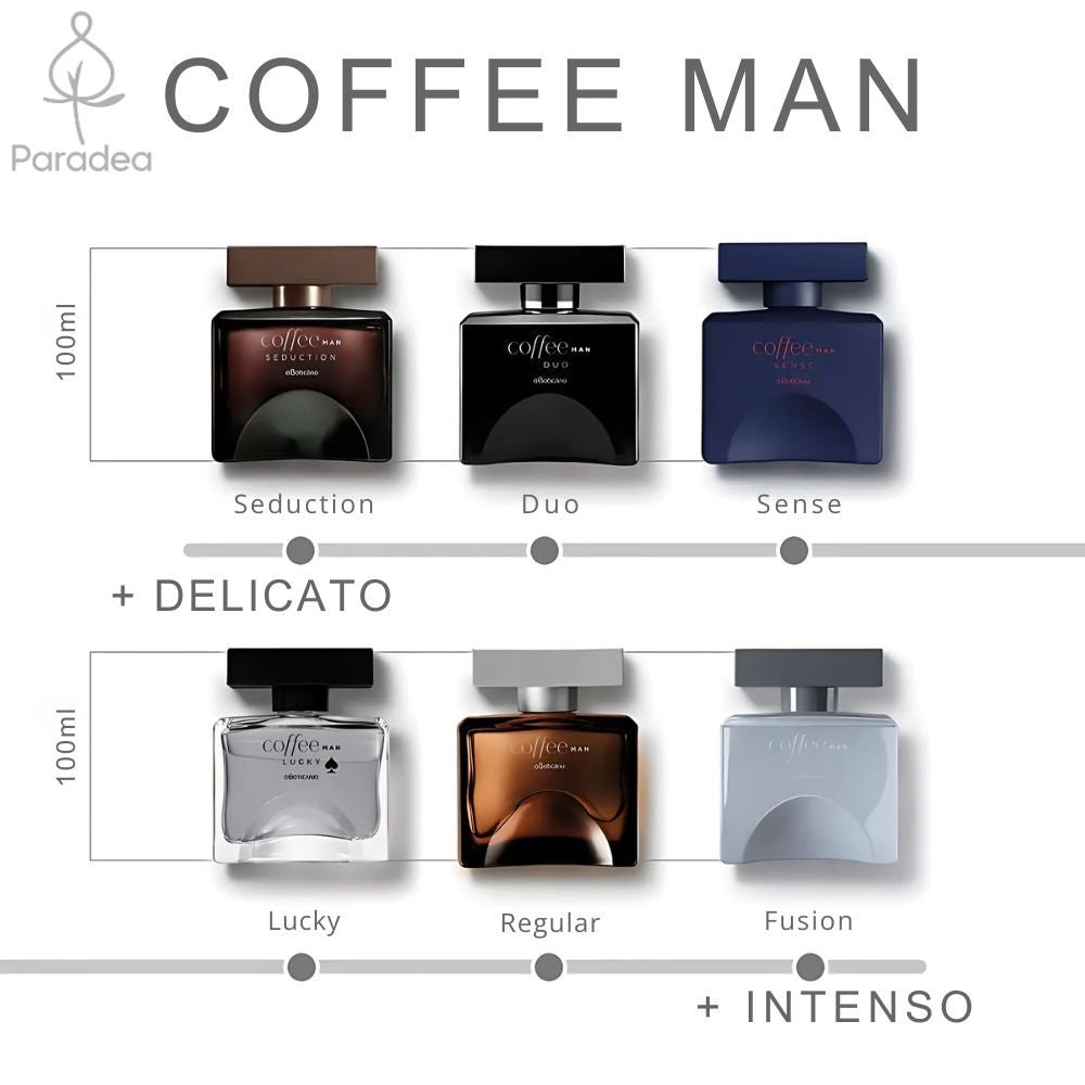 O Boticário Coffee Man Lucky - Eau de Toilette 100ml - o Boticário | Paradea