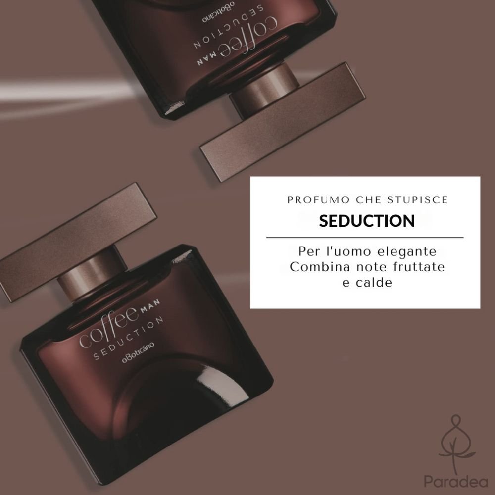 O Boticário Coffee Man Seduction - Eau de Toilette 100ml - o Boticário | Paradea