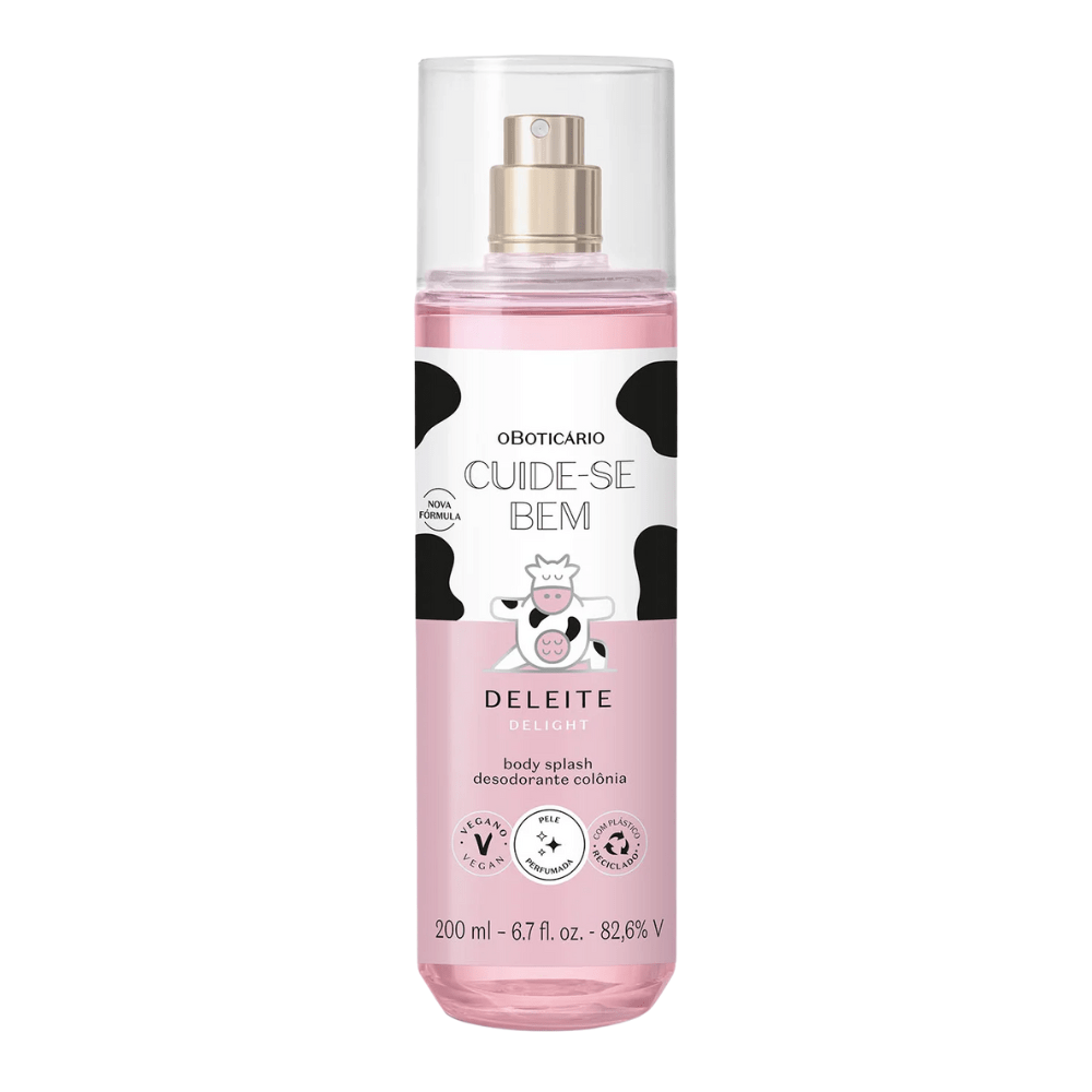 O Boticário Cuide - Se Bem Body Splash Deleite - Eau de Cologne 200ml - o Boticário | Paradea