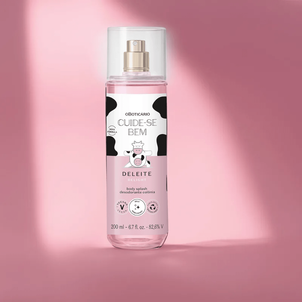 O Boticário Cuide - Se Bem Body Splash Deleite - Eau de Cologne 200ml - o Boticário | Paradea