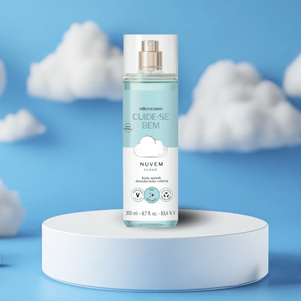 O Boticário Cuide - Se Bem Body Splash Nuvem - Eau de Cologne 200ml - o Boticário | Paradea