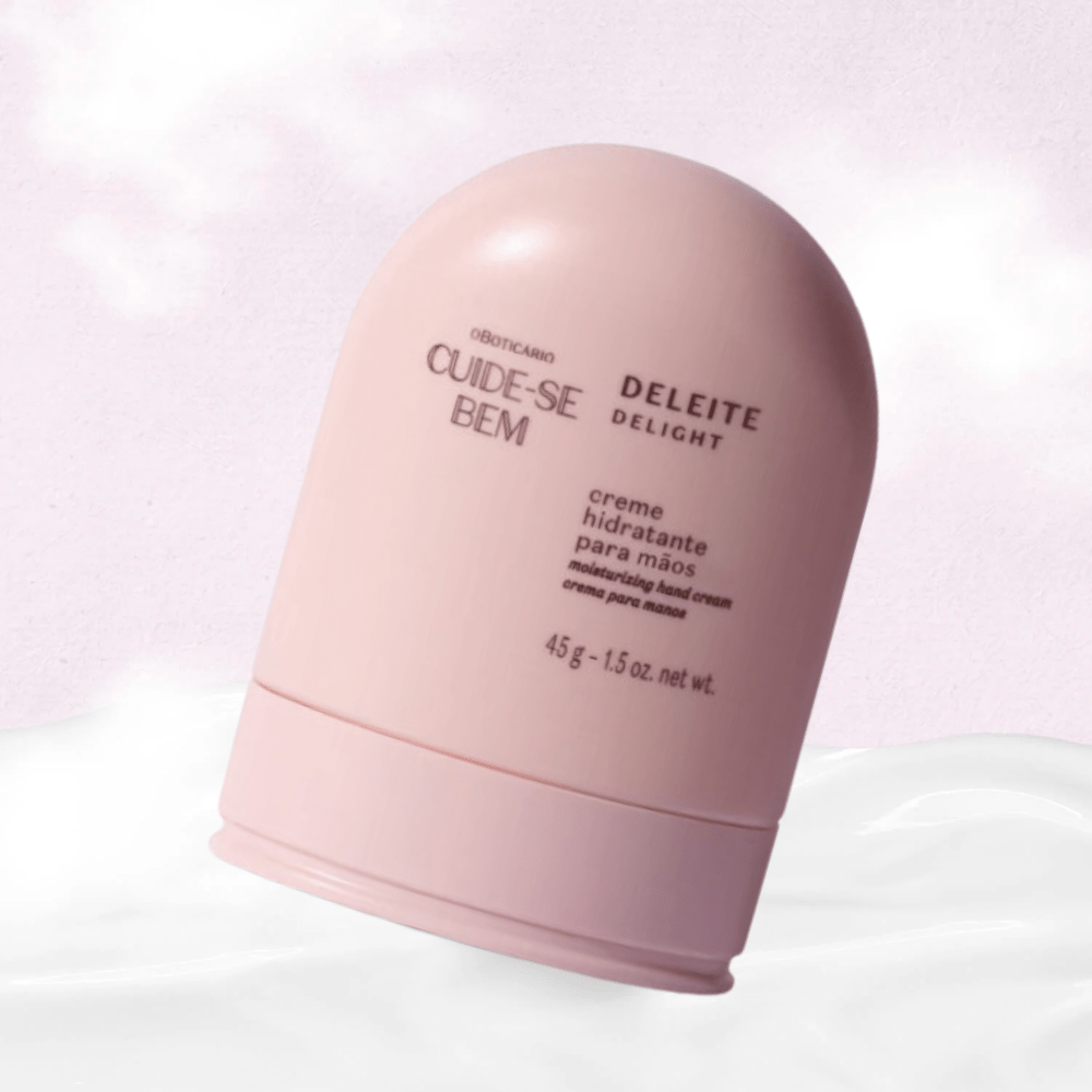 O Boticário Cuide - Se Bem Deleite Creme Hidratante para Mãos - Crema idratante mani 45gr - o Boticário | Paradea