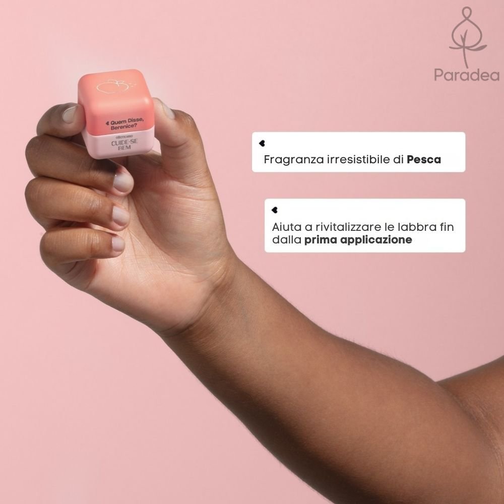 O Boticário Cuide - se Bem Hidratante Labial Pessegura - Burrocacao - o Boticário | Paradea