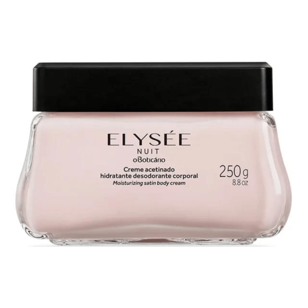 O BOTICÁRIO ELYSÉE Nuit Creme Acetinado Hidratante Corporal - Crema corpo idratante 250gr - o Boticário | Paradea