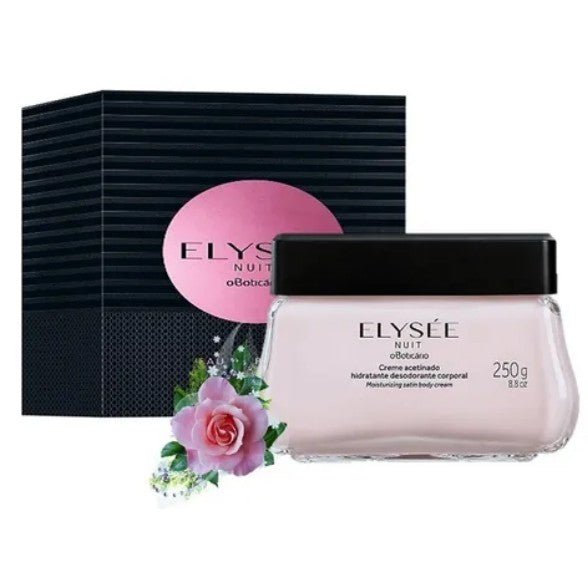 O BOTICÁRIO ELYSÉE Nuit Creme Acetinado Hidratante Corporal - Crema corpo idratante 250gr - o Boticário | Paradea