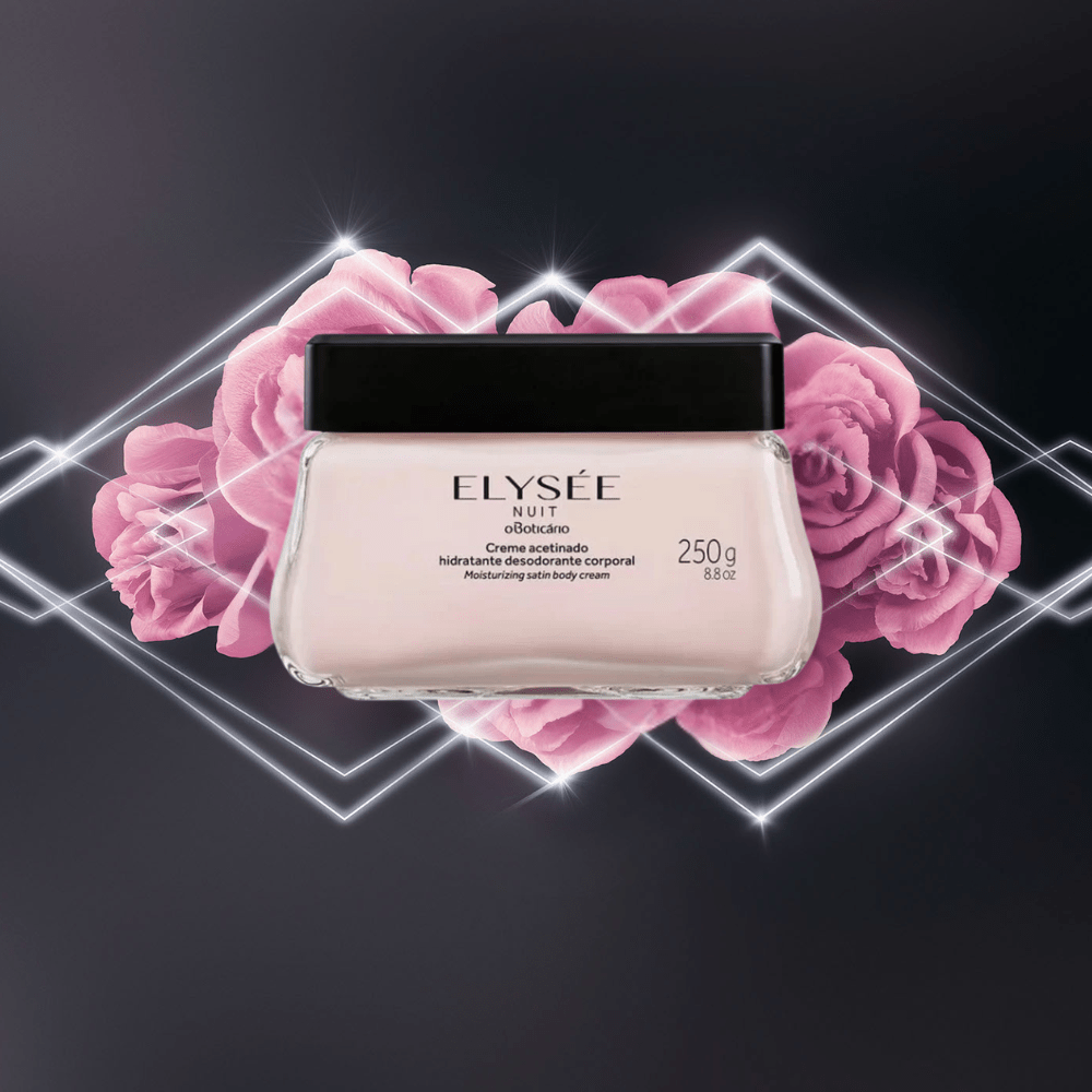 O BOTICÁRIO ELYSÉE Nuit Creme Acetinado Hidratante Corporal - Crema corpo idratante 250gr - o Boticário | Paradea