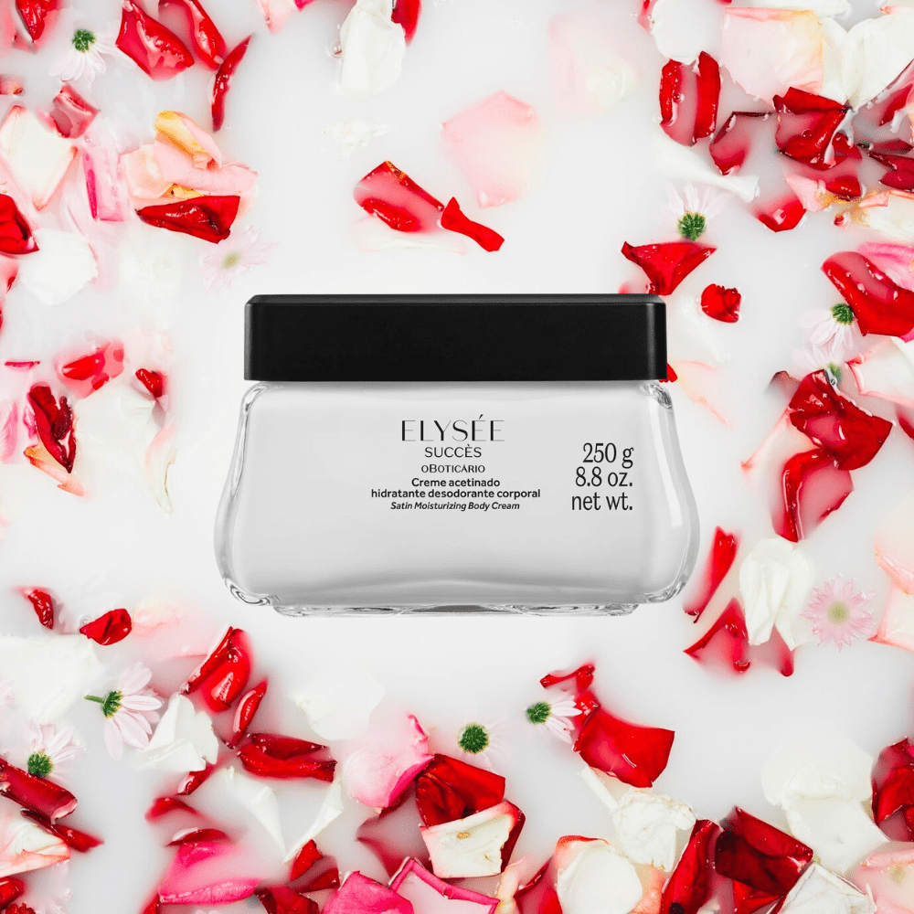 O Boticário Elysée Succès Creme Hidratante Acetinado - Crema idratante corpo 250gr - o Boticário | Paradea