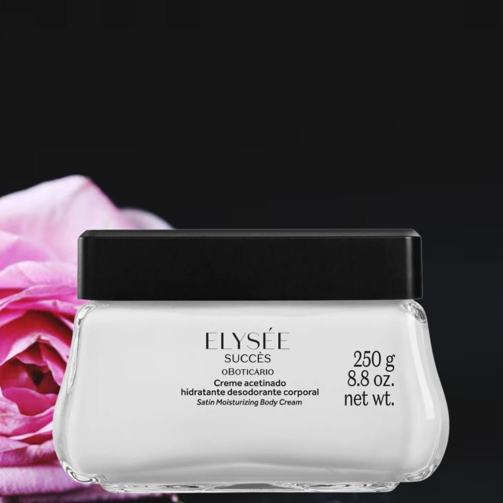 O Boticário Elysée Succès Creme Hidratante Acetinado - Crema idratante corpo 250gr - o Boticário | Paradea