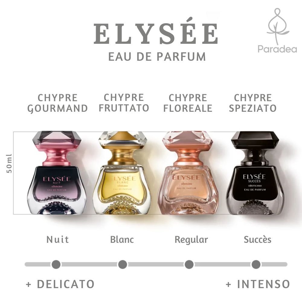 O Boticário Elysée Succès - Eau de Parfum 50ml - o Boticário | Paradea