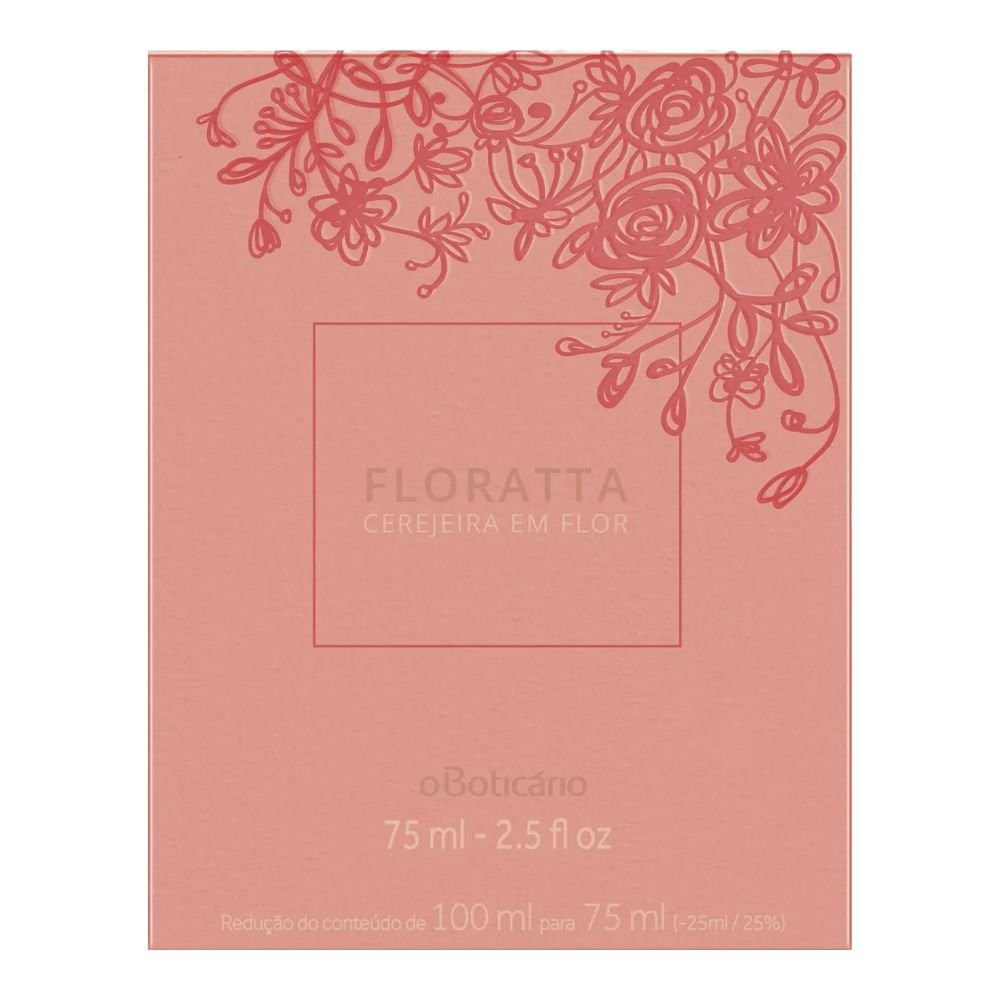 O Boticário Floratta Cerejeira em Flor - Eau de Toilette 75ml - o Boticário | Paradea
