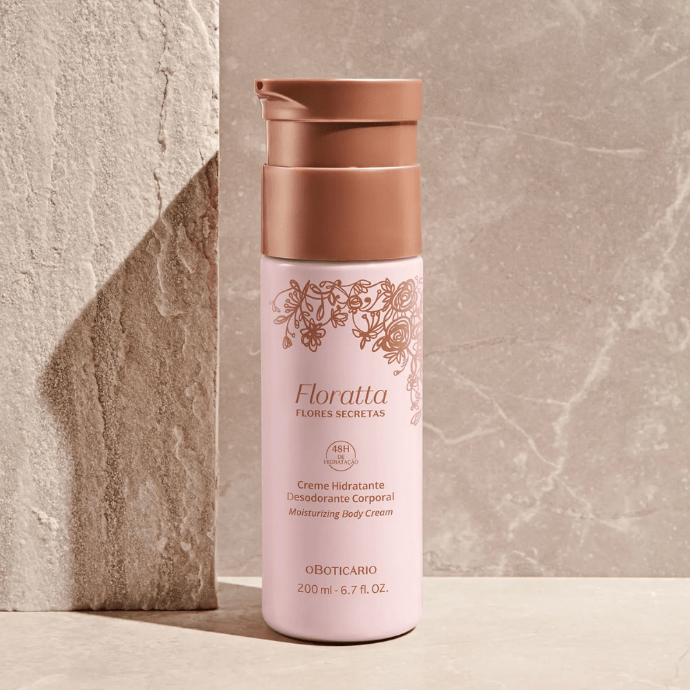 O Boticário Floratta Flores Secretas Creme Hidratante Corporal - Crema idratante corpo 200ml - o Boticário | Paradea