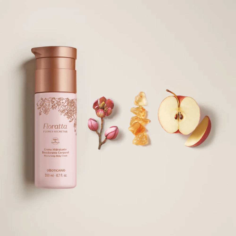 O Boticário Floratta Flores Secretas Creme Hidratante Corporal - Crema idratante corpo 200ml - o Boticário | Paradea