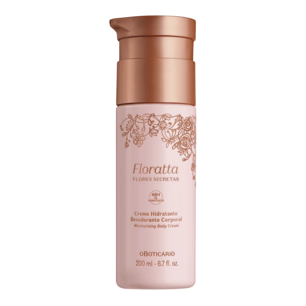 O Boticário Floratta Flores Secretas Creme Hidratante Corporal - Crema idratante corpo 200ml - o Boticário | Paradea