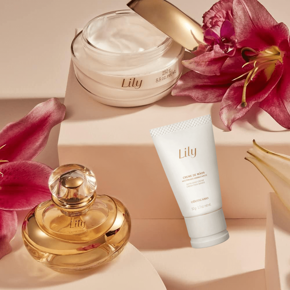 O Boticário Lily Cofanetto regalo - Eau de Parfum + Crema corpo idratante + Crema mani - o Boticário | Paradea