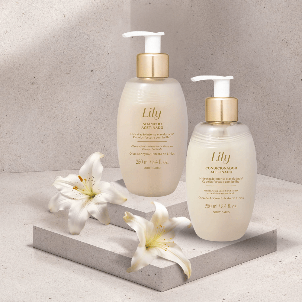 O Boticário Lily - Combo Shampoo & Balsamo - o Boticário | Paradea