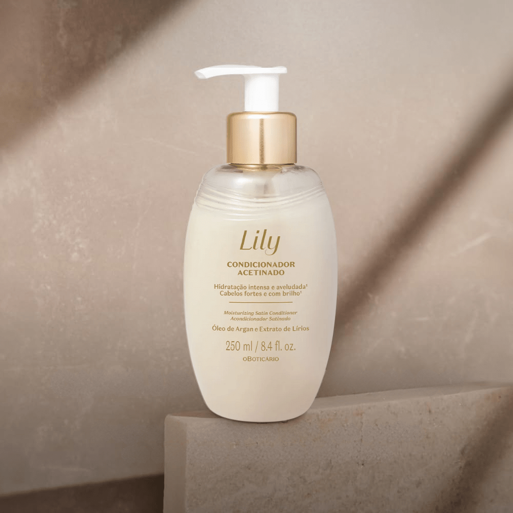 O Boticário Lily Condicionador Acetinado - Balsamo capelli 250ml - o Boticário | Paradea