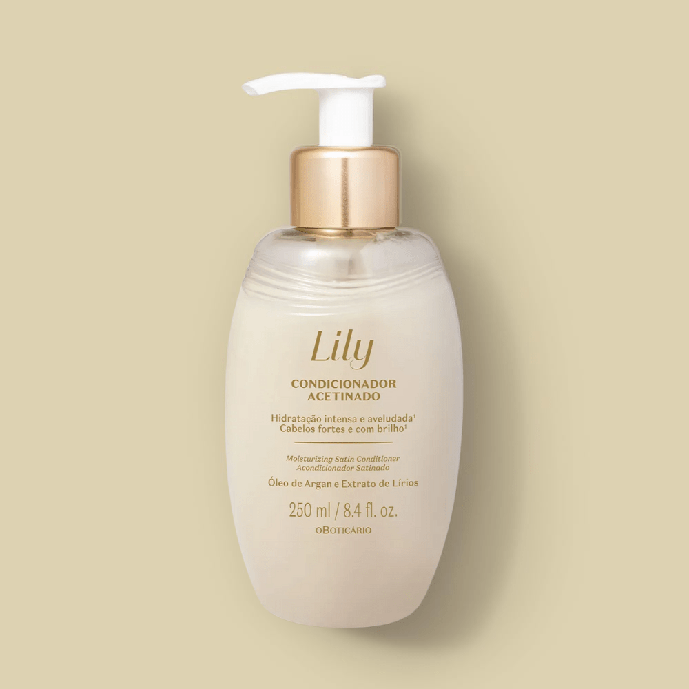 O Boticário Lily Condicionador Acetinado - Balsamo capelli 250ml - o Boticário | Paradea