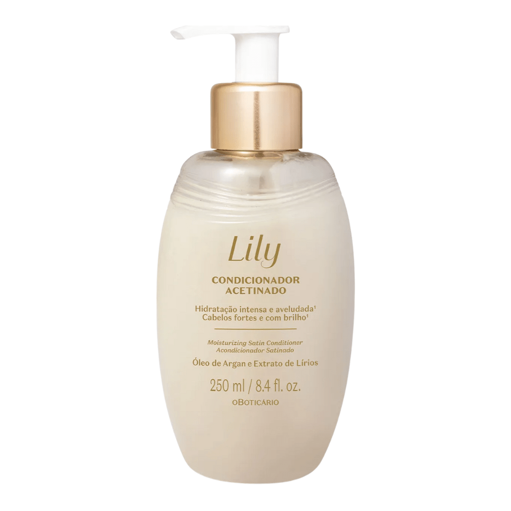 O Boticário Lily Condicionador Acetinado - Balsamo capelli 250ml - o Boticário | Paradea