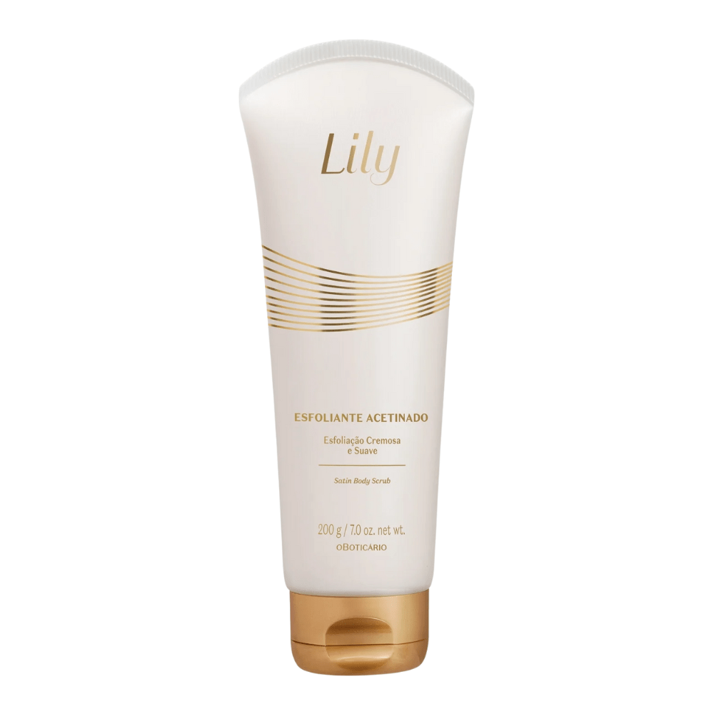 O Boticário Lily Esfoliante Acetinado – Esfoliante corpo 200gr - o Boticário | Paradea