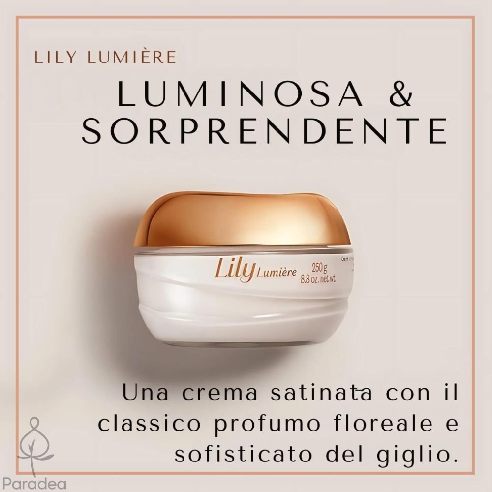 O Boticário Lily Lumière Acetinado – Crema corpo idratante 250gr - o Boticário | Paradea