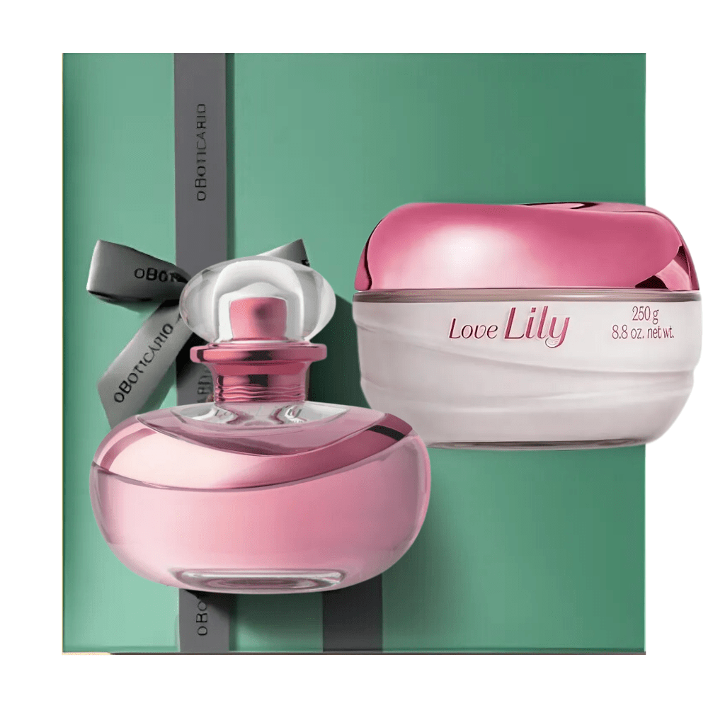 O Boticário Love Lily Cofanetto regalo - Crema Satinata & Eau de Parfum - o Boticário | Paradea