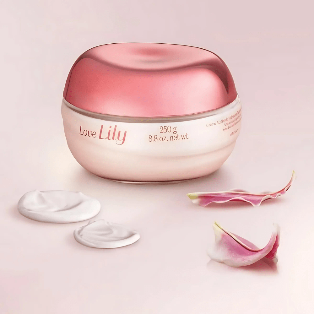 O BOTICÁRIO LOVE LILY Creme Acetinado Hidratante Corporal - Crema corpo idratante 250gr - o Boticário | Paradea