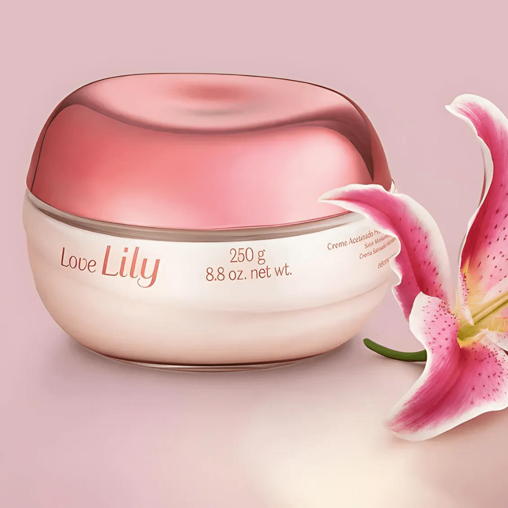 O BOTICÁRIO LOVE LILY Creme Acetinado Hidratante Corporal - Crema corpo idratante 250gr - o Boticário | Paradea