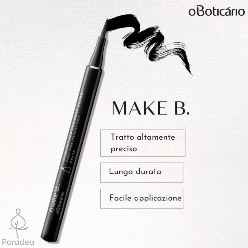 O Boticário Make B. Caneta Delineadora para Olhos - Eyeliner punta fina nero - o Boticário | Paradea