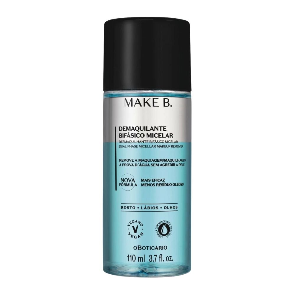 O Boticário Make B. Demaquilante Bifásico Micelar - Struccante micellare bifasico 110ml - o Boticário | Paradea