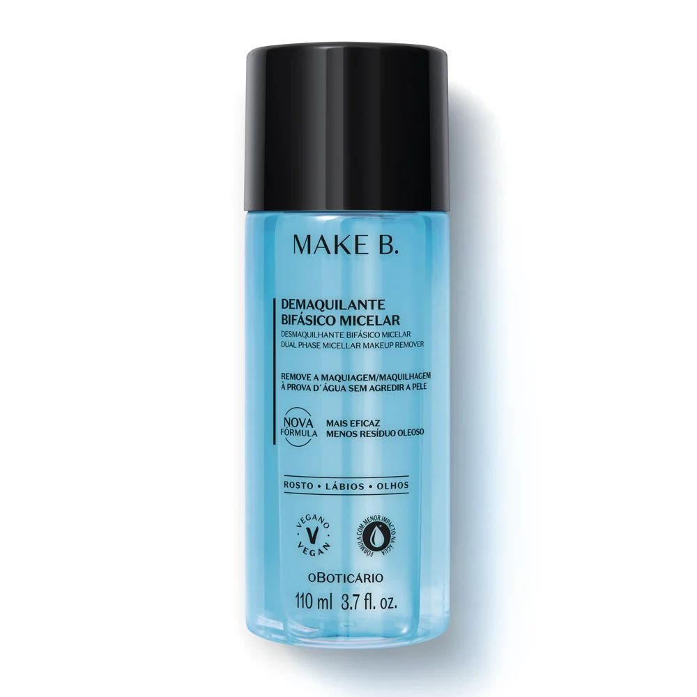O Boticário Make B. Demaquilante Bifásico Micelar - Struccante micellare bifasico 110ml - o Boticário | Paradea