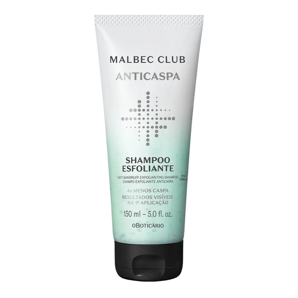 O Boticário Malbec Club Anticaspa - Shampoo esfoliante 150ml - o Boticário | Paradea
