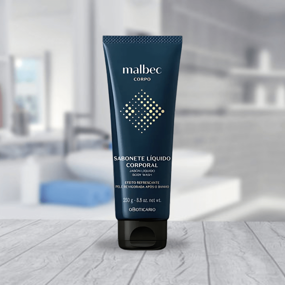 O Boticário Malbec Sabonete Líquido Corporal - Shower gel 250gr - o Boticário | Paradea