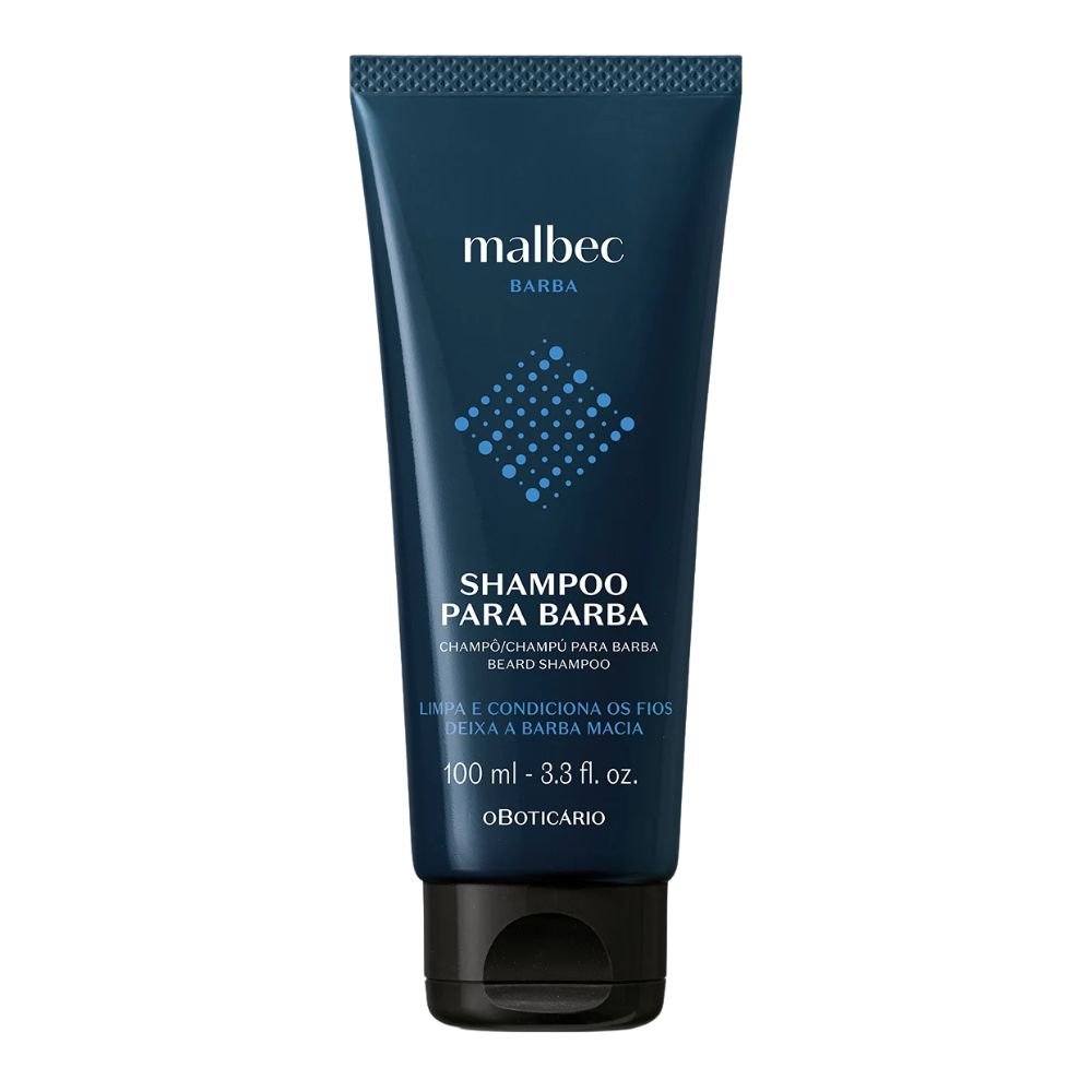 O Boticário Malbec Shampoo Para Barba - Shampoo per barba 100ml - o Boticário | Paradea