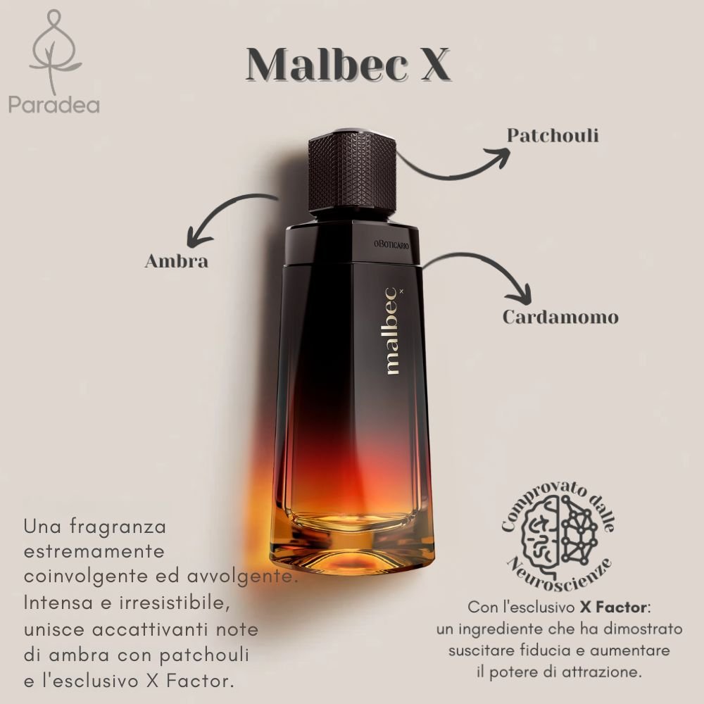 O Boticário Malbec X - Eau de Toilette 100ml - o Boticário | Paradea