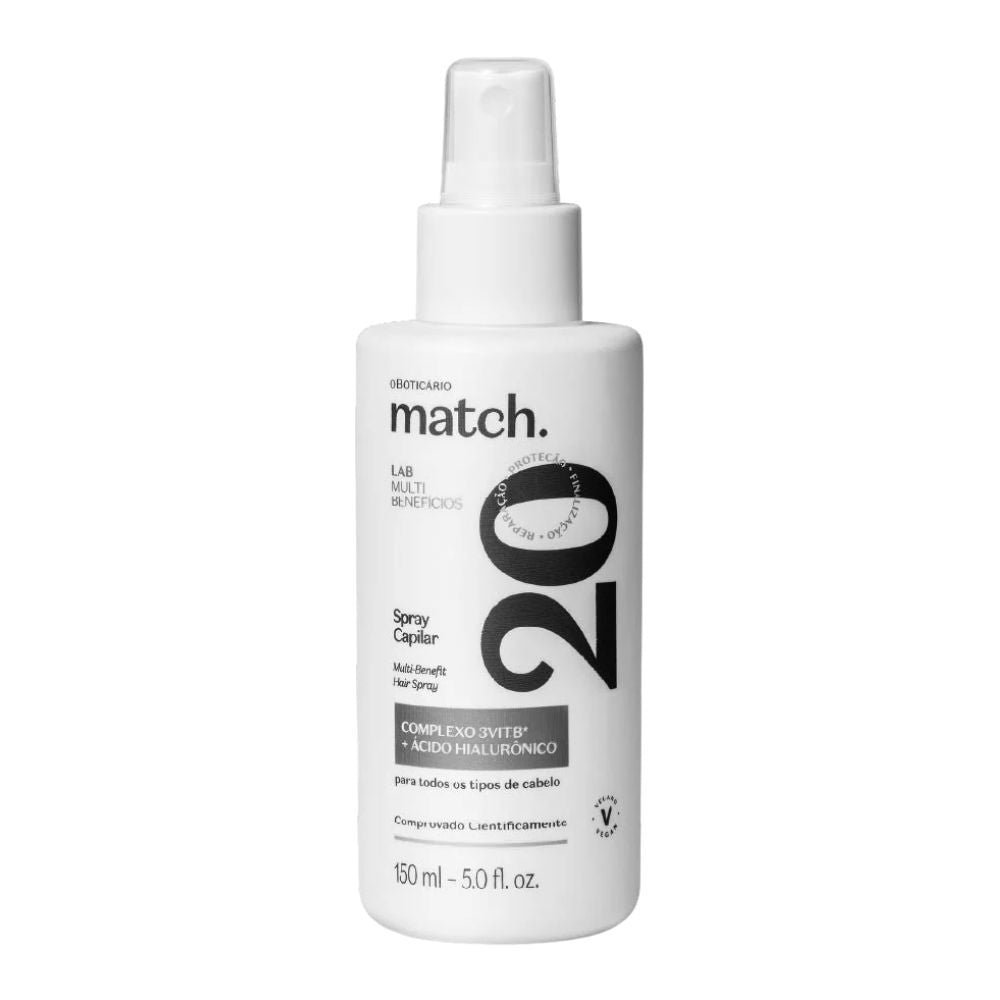 O Boticário Match. Lab Spray Multibeneficios - Spray multibenefici per capelli 150ml - o Boticário | Paradea